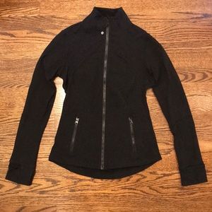 Black Lululemon Zip Up Jacket